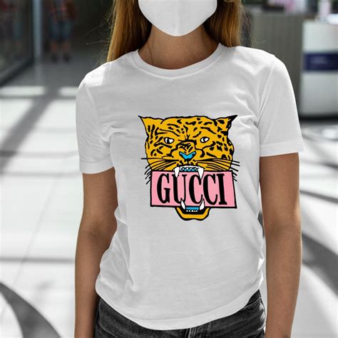 gucci tiger shirt pink rectangle|Gucci tiger sequin shirt.